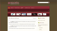 Desktop Screenshot of gencmedikal.com.tr